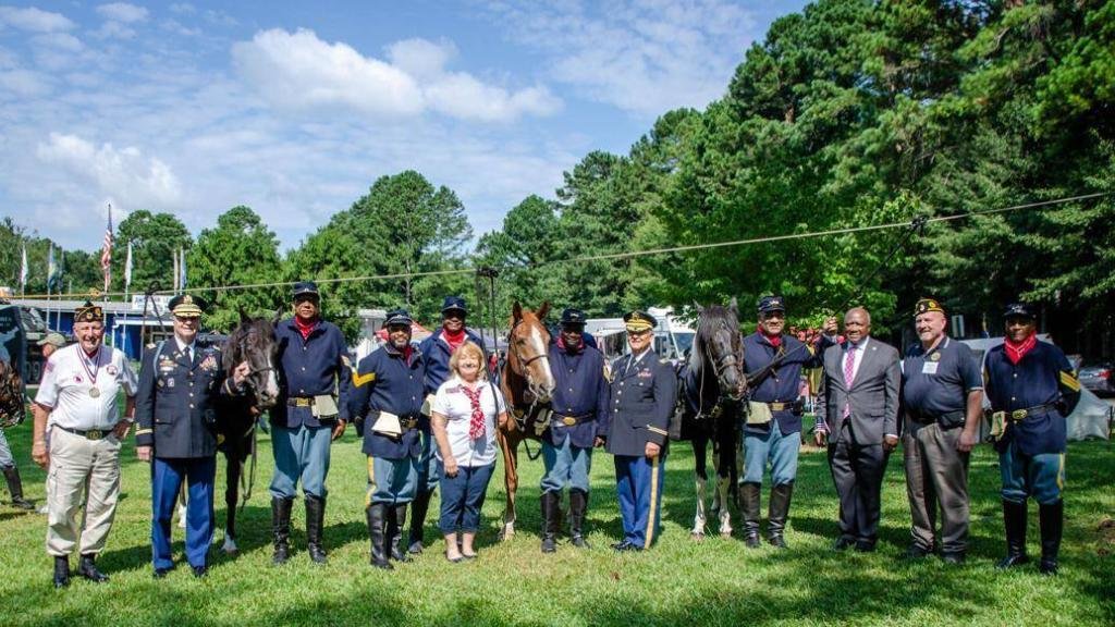 Old Soldiers Day Celebration Group