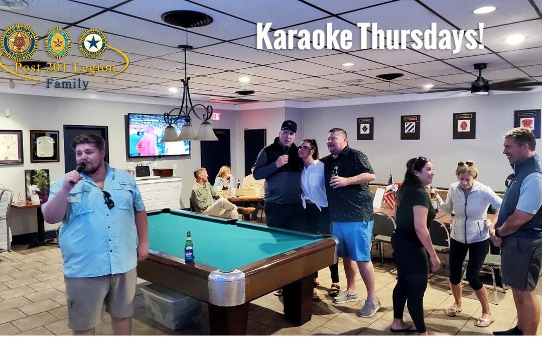 Karaoke Thursday Post 201