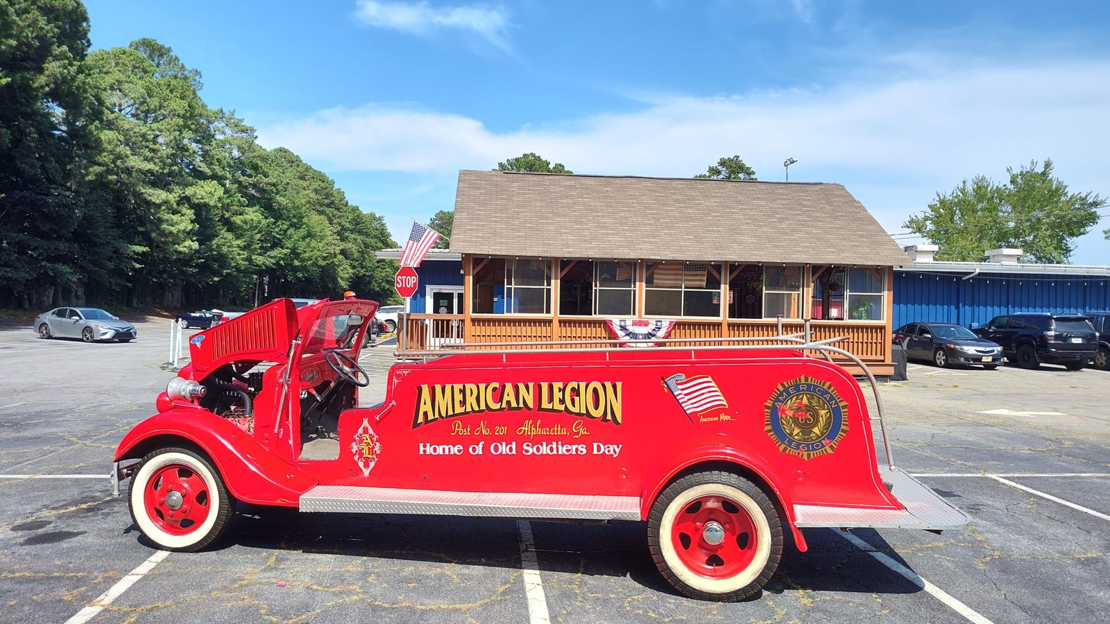 American Legion Post 201 Fire Truck