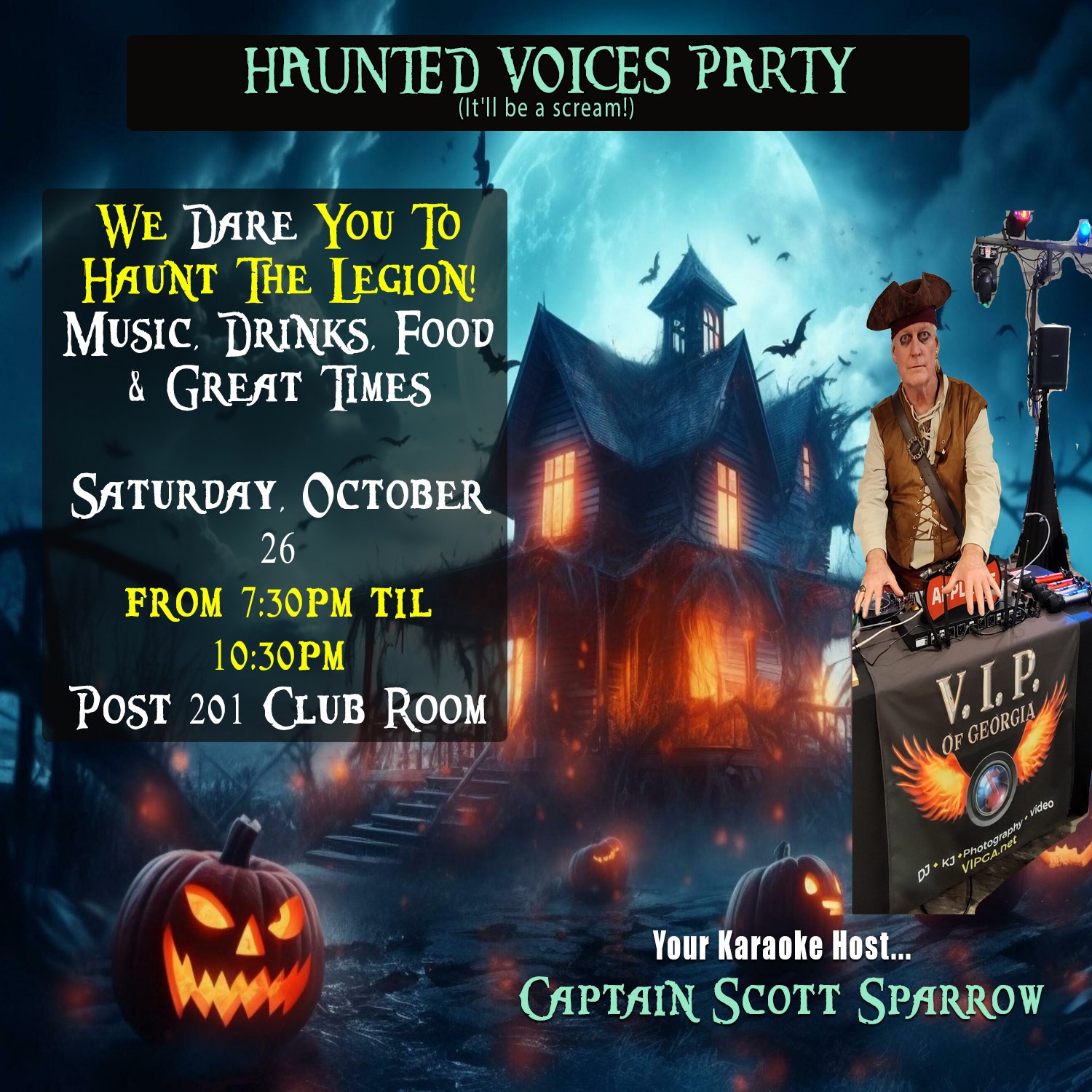 Haunted Voices Party 2024