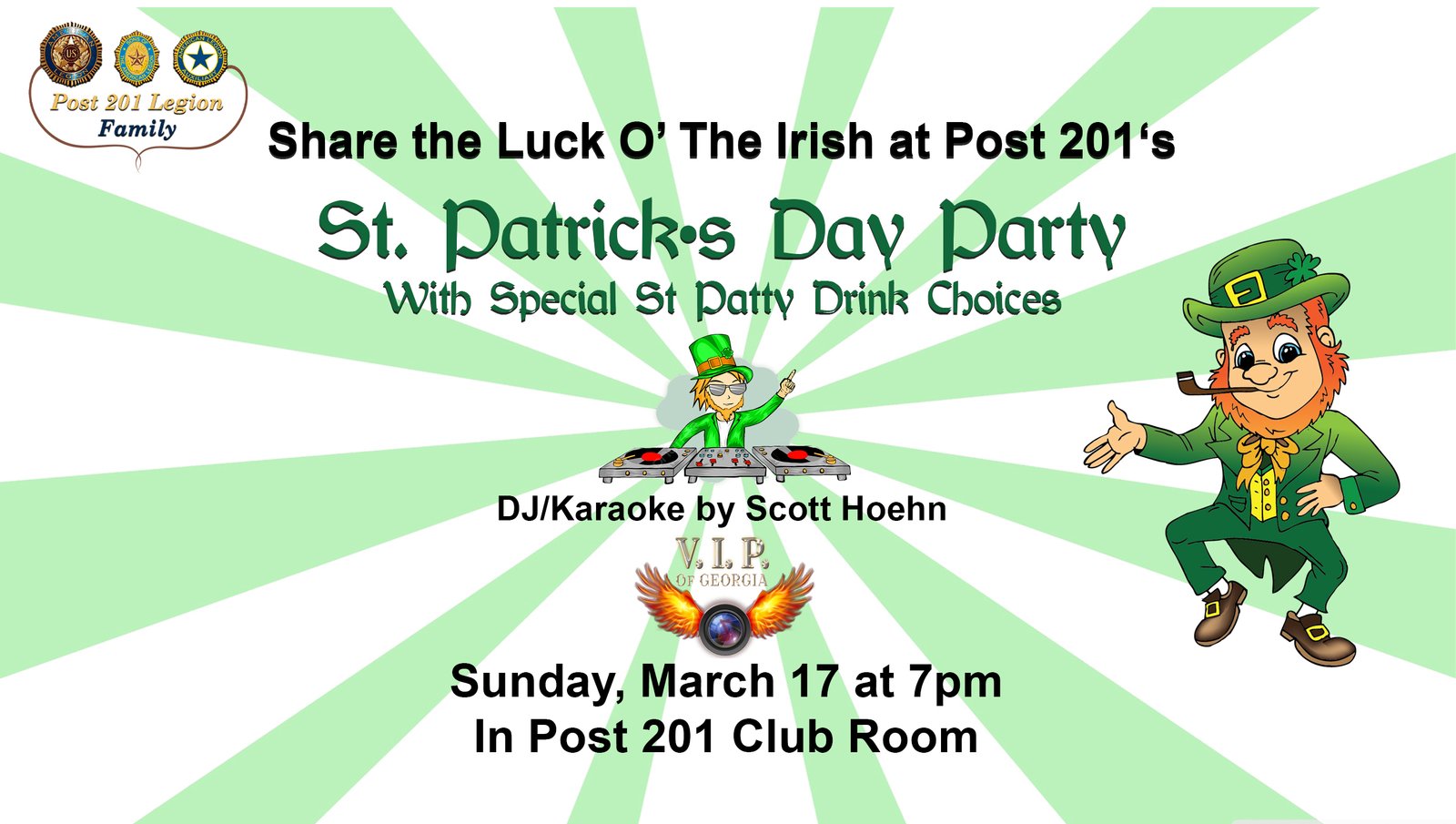 St Patrick's Day Party