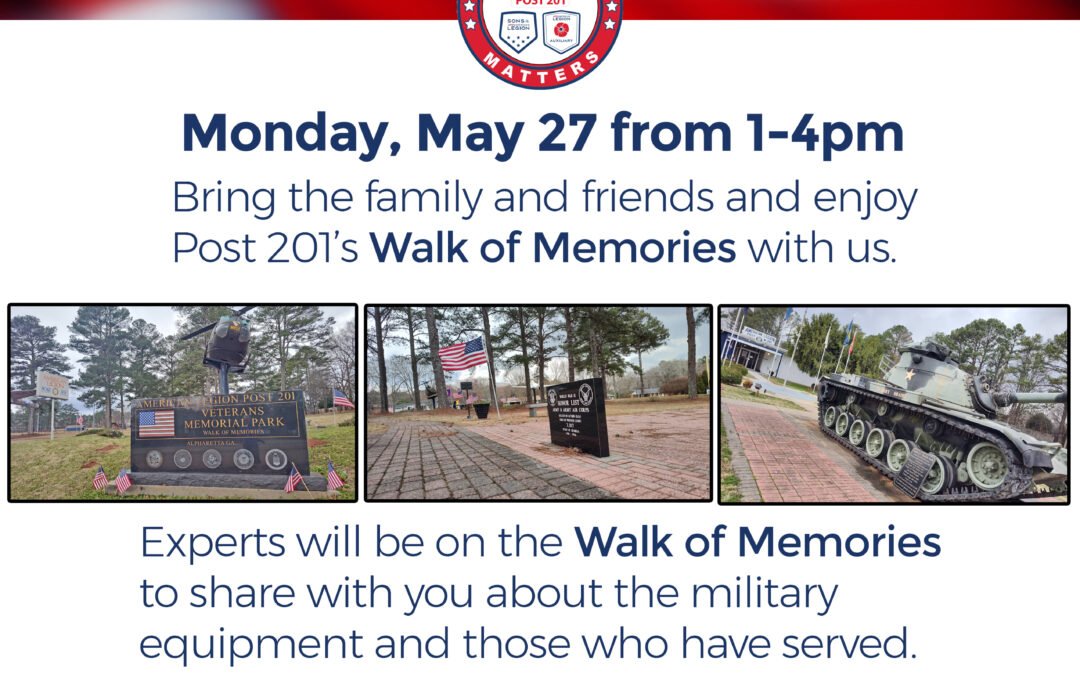 Memorial Day Walk of Memories