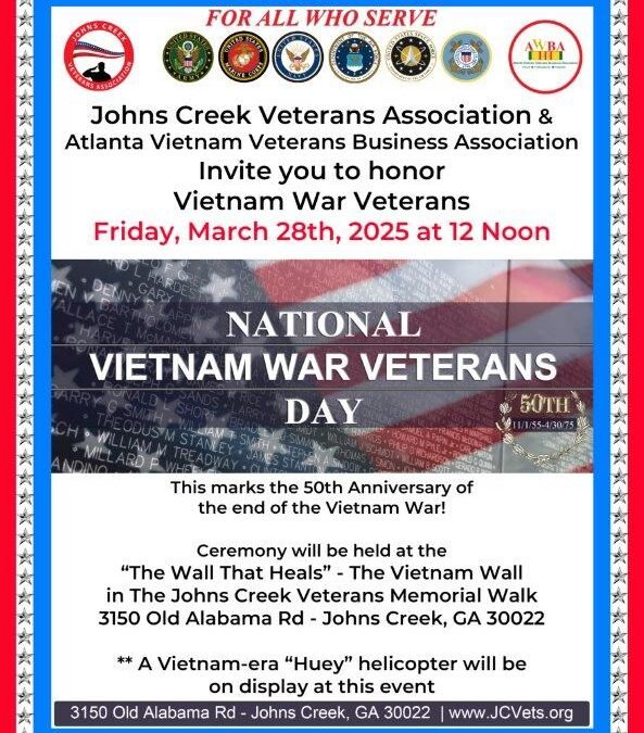 Vietnam War Veterans Day 50th